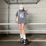 ブリーチ転写ビッグTシャツ | non-hedge  | 詳細画像2 