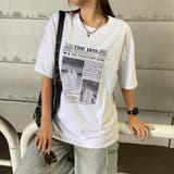 オフホワイト | ブリーチ転写ビッグTシャツ | non-hedge 