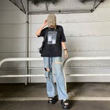 ブリーチ転写ビッグTシャツ | non-hedge  | 詳細画像7 