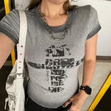 グレー | ムラロゴクロスTEE | non-hedge 