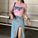 デニムストーンロゴチビTシャツ | non-hedge  | 詳細画像21 