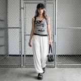 ドレープノースリーブアンサンブル風トップス | non-hedge  | 詳細画像16 