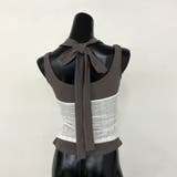 ドレープノースリーブアンサンブル風トップス | non-hedge  | 詳細画像22 