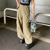 ボタンスタッズカーゴパンツ | non-hedge  | 詳細画像1 
