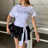 ストーン前しばりオフショルダートップス | non-hedge | 詳細画像17