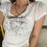 透かしドレープトップス | non-hedge | 詳細画像10