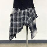 チェックデニムイレヘムスカート | non-hedge | 詳細画像19