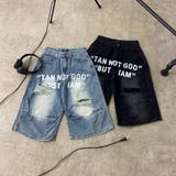 ロゴダメージハーフデニムパンツ | non-hedge | 詳細画像34