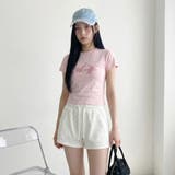 ストーン付きカットショートパンツ | non-hedge  | 詳細画像12 