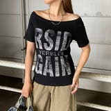 オフショルビッグロゴTシャツ | non-hedge | 詳細画像1