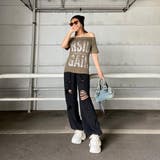 オフショルビッグロゴTシャツ | non-hedge | 詳細画像12