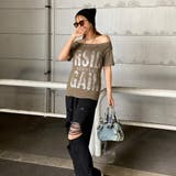 オフショルビッグロゴTシャツ | non-hedge | 詳細画像13