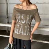 オフショルビッグロゴTシャツ | non-hedge | 詳細画像15