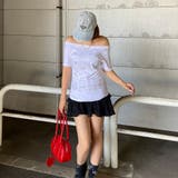 オフショルビッグロゴTシャツ | non-hedge | 詳細画像18
