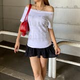 オフショルビッグロゴTシャツ | non-hedge | 詳細画像19