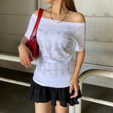 オフショルビッグロゴTシャツ | non-hedge | 詳細画像20