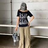 オフショルビッグロゴTシャツ | non-hedge | 詳細画像3