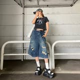 ブリーチ転写ショートTシャツ | non-hedge | 詳細画像10