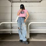 ブリーチ転写ショートTシャツ | non-hedge | 詳細画像2