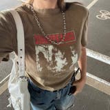 ブリーチ転写ロゴドロストTシャツ | non-hedge | 詳細画像11