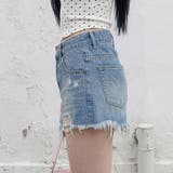 ストーンデニムショートパンツ | non-hedge  | 詳細画像5 