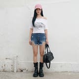 ストーンデニムショートパンツ | non-hedge  | 詳細画像8 