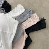 アンサンブル風レース切替ノースリトップス | non-hedge | 詳細画像33
