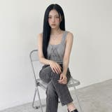 アンサンブル風レース切替ノースリトップス | non-hedge | 詳細画像6