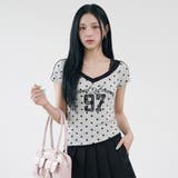 ドットナンバリングTシャツ | non-hedge | 詳細画像1