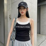 配色アンサンブル風キャミソール | non-hedge | 詳細画像15