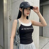 配色アンサンブル風キャミソール | non-hedge | 詳細画像16