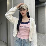 配色アンサンブル風キャミソール | non-hedge | 詳細画像20