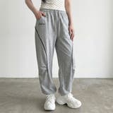 パイピングバックロゴカットパンツ | non-hedge | 詳細画像16