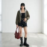パーカーアンサンブル風バックロゴジャケット | non-hedge | 詳細画像11