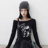 合成皮革肩ひもトップス | non-hedge  | 詳細画像16 