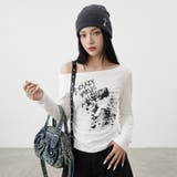 合成皮革肩ひもトップス | non-hedge  | 詳細画像3 