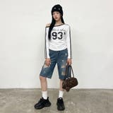 ラインオフショルダーTシャツ | non-hedge | 詳細画像11