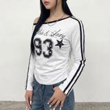 ラインオフショルダーTシャツ | non-hedge | 詳細画像16