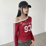 ラインオフショルダーTシャツ | non-hedge | 詳細画像3