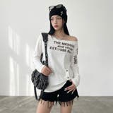 ロゴワンショルダーTシャツ | non-hedge  | 詳細画像3 
