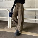 ブリーチラインロゴカットワイドパンツ | non-hedge  | 詳細画像1 