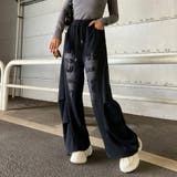 ブリーチラインロゴカットワイドパンツ | non-hedge  | 詳細画像23 