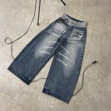 バックロゴ刺繍デニムワイドパンツ | non-hedge  | 詳細画像36 