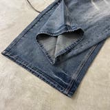 バックロゴ刺繍デニムワイドパンツ | non-hedge  | 詳細画像43 