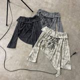 オフショルダーイレギュラーヘムトップス | non-hedge  | 詳細画像36 