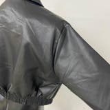 合成皮革ショートジャケット | non-hedge | 詳細画像29