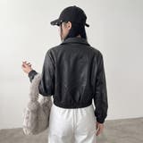 合成皮革ショートジャケット | non-hedge | 詳細画像5