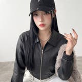 合成皮革ショートジャケット | non-hedge | 詳細画像7