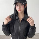 合成皮革ショートジャケット | non-hedge | 詳細画像8