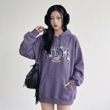 刺繍ハナロゴビッグパーカー | non-hedge  | 詳細画像3 